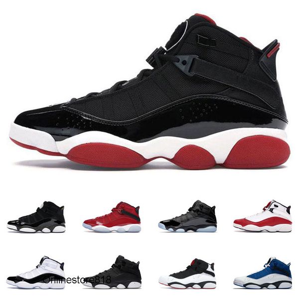 2020 new basketball shoes 6 rings for men bred black mentallic gold team royal concord black matter silver sports sneakers size 7-11
2020 new basketball shoes 6 rings for men bred black mentallic gold team royal concord black matter silver sports sneakers size 7-11