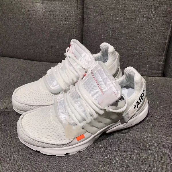 est off presto 2.0 running shoes man woman air black muslin white cone authentic sneakers outdoor sports trainers with original box
est off presto 2.0 running shoes man woman air black muslin white cone authentic sneakers outdoor sports trainers with original box