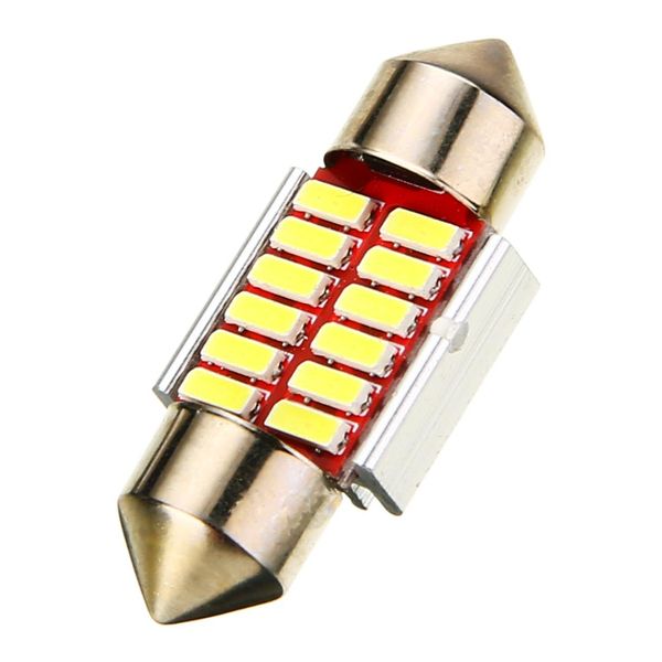 2pcs 31mm 4014 c5w 12led canbus automobile decorative lamp car dome license plate light lamp high quality
2pcs 31mm 4014 c5w 12led canbus automobile decorative lamp car dome license plate light lamp high quality
