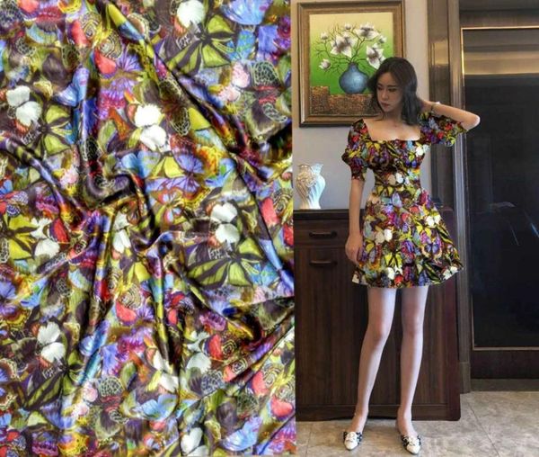 telas new fashion butterfly digital prints elastic satin silk fabric for dress cloth japan tissu stretch silk fabric 19mm tissu, Black;white
telas new fashion butterfly digital prints elastic satin silk fabric for dress cloth japan tissu stretch silk fabric 19mm tissu, Black;white