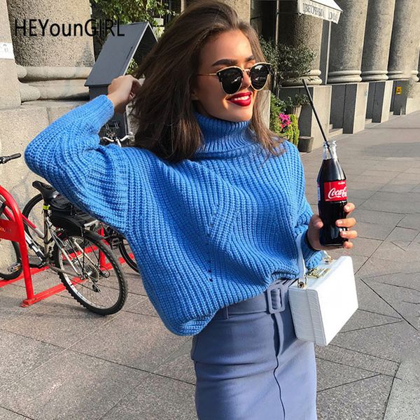 heyoungirl bat sleeve high neck sweater women knitted turtleneck jumper pullover loose casual fashion winter autumn 2019, White;black
heyoungirl bat sleeve high neck sweater women knitted turtleneck jumper pullover loose casual fashion winter autumn 2019, White;black