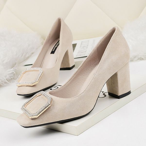 women pumps crystal square toe party shoes ladies elegant shallow chunky high heels bridal wedding shoes chaussure femme, Black
women pumps crystal square toe party shoes ladies elegant shallow chunky high heels bridal wedding shoes chaussure femme, Black