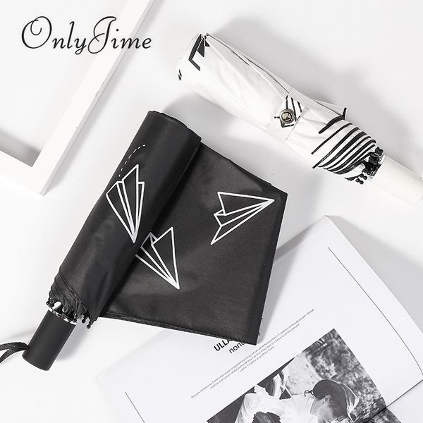only jime paper plane three folding rain and sun dual-use umbrella female sunscreen anti-uv small fresh black coating umbrella
only jime paper plane three folding rain and sun dual-use umbrella female sunscreen anti-uv small fresh black coating umbrella