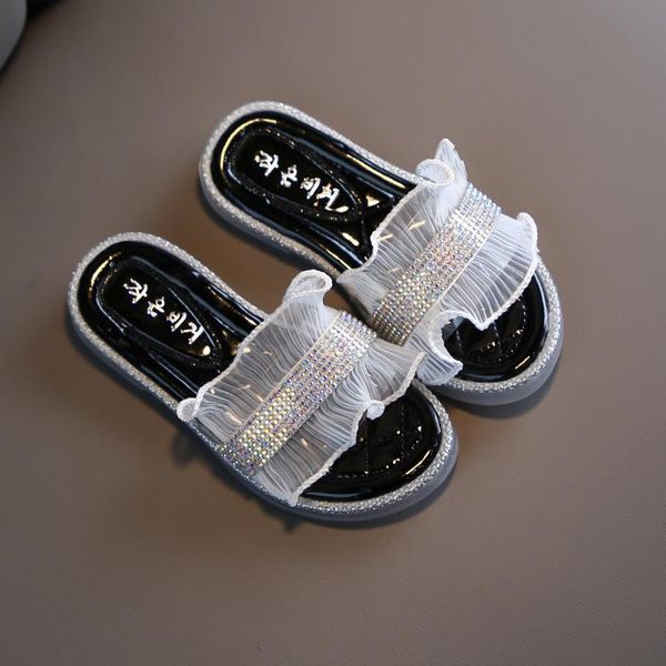 slipper girls' sandals infant kids baby summer home slippers crystal princess shoes flip flops indoor beach 2021, Black;grey
slipper girls' sandals infant kids baby summer home slippers crystal princess shoes flip flops indoor beach 2021, Black;grey