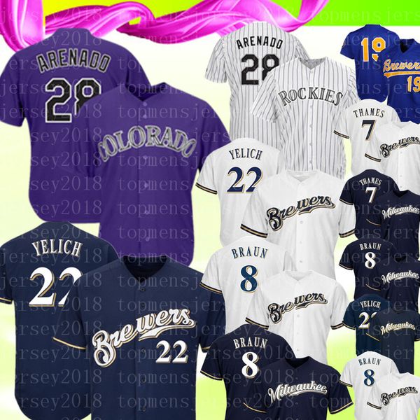 Colorado 28 nolan arenado rockie jer ey milwaukee 22 chri tian yelich brewer 8 ryan braun 7 eric thame ba eball jer ey
Colorado 28 nolan arenado rockie jer ey milwaukee 22 chri tian yelich brewer 8 ryan braun 7 eric thame ba eball jer ey