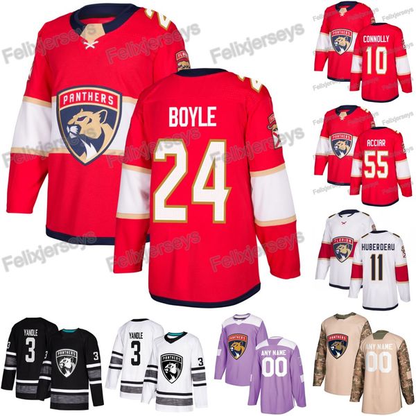 24 brian boyle florida panthers mike hoffman evgenii dadonov borgstrom sergei bobrovsky aleksander barkov brett connolly keith yandle jersey, Black;red
24 brian boyle florida panthers mike hoffman evgenii dadonov borgstrom sergei bobrovsky aleksander barkov brett connolly keith yandle jersey, Black;red