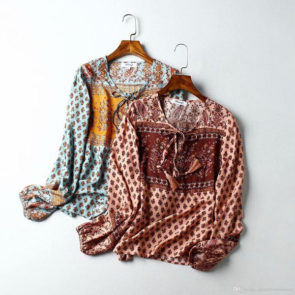 women bohemian floral print blouse fashion spring summer cotton long sleeve drawstring boho beach holiday seaside blouses shirts, White
women bohemian floral print blouse fashion spring summer cotton long sleeve drawstring boho beach holiday seaside blouses shirts, White