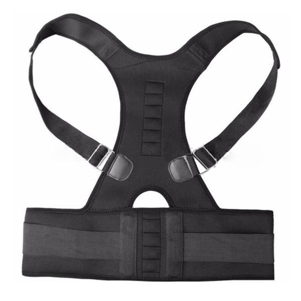 men women magnetic belt orthopedic magnetic therapy corset back posture corrector shoulder back support posture correction, Black;blue
men women magnetic belt orthopedic magnetic therapy corset back posture corrector shoulder back support posture correction, Black;blue