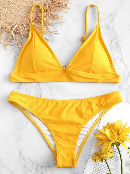 2019 new summer women solid bikini set push up bikinis unpadded bra swimsuit swimwear triangle bather suit swimming suit biquini, White;black
2019 new summer women solid bikini set push up bikinis unpadded bra swimsuit swimwear triangle bather suit swimming suit biquini, White;black