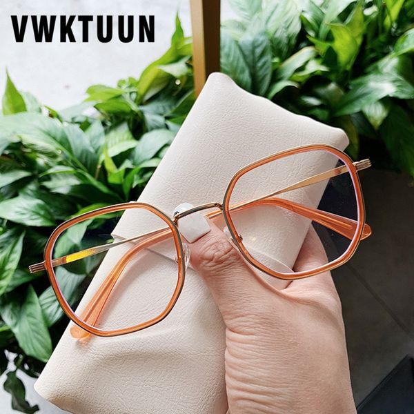 vwktuun transparent eyeglasses frames vintage big square glasses frame women men optical glasses frame tr90 students, Black
vwktuun transparent eyeglasses frames vintage big square glasses frame women men optical glasses frame tr90 students, Black