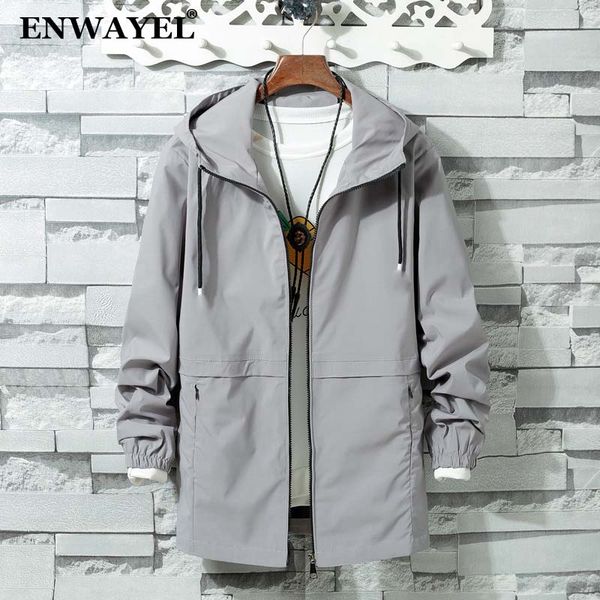 enwayel 2018 autumn windbreaker hooded thin casual jackets men coat trench fashion hoodies male jacket long overcoat korean k027, Black;brown 
enwayel 2018 autumn windbreaker hooded thin casual jackets men coat trench fashion hoodies male jacket long overcoat korean k027, Black;brown