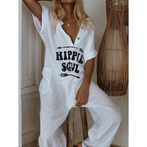 women designer fashion jumpsuits summer brand letters printed short sleeve jumpsuits long pants womens casual loose jumpsuits new, Black;white
women designer fashion jumpsuits summer brand letters printed short sleeve jumpsuits long pants womens casual loose jumpsuits new, Black;white