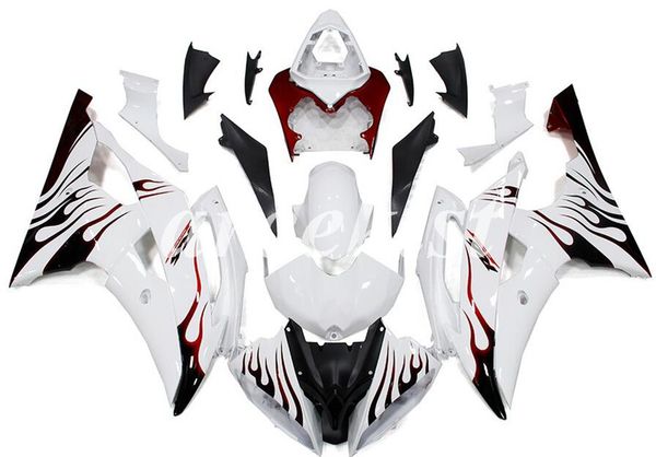 new abs injection full fairings kits fit for yamaha yzf-r6 2008 2009 2010 2011 2012 2013 2014 2015 2016 r6 body set white red flame
new abs injection full fairings kits fit for yamaha yzf-r6 2008 2009 2010 2011 2012 2013 2014 2015 2016 r6 body set white red flame