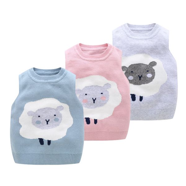 cartoon toddler baby sweater vest sheep cute baby vest o-neck knit sweater for girl casual boy vest sweater baby boy clothing, White
cartoon toddler baby sweater vest sheep cute baby vest o-neck knit sweater for girl casual boy vest sweater baby boy clothing, White
