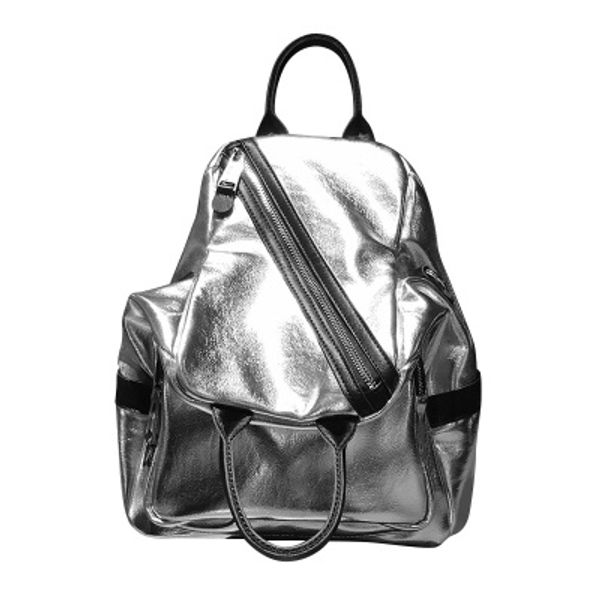 women novelty cool silver backpack for female large capacity casual soft leather one shoulder bag big messenger crossbody bag
women novelty cool silver backpack for female large capacity casual soft leather one shoulder bag big messenger crossbody bag