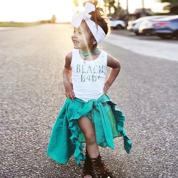 cotton clothes baby girls kid 3pcs kid baby girl letter sleeveless solid skirts+shorts set clothing outfit, White
cotton clothes baby girls kid 3pcs kid baby girl letter sleeveless solid skirts+shorts set clothing outfit, White