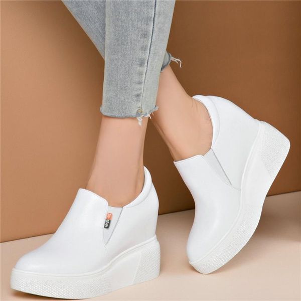 trainers women genuine leather wedges high heel ankle boots female round toe platform pumps shoes fashion sneakers casual shoes, Black
trainers women genuine leather wedges high heel ankle boots female round toe platform pumps shoes fashion sneakers casual shoes, Black