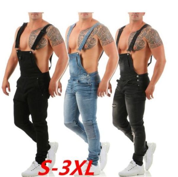 designer mens denim jumpsuit fashion bib mens trend suspenders luxury hip hop nightclub casual jeans for men, Blue
designer mens denim jumpsuit fashion bib mens trend suspenders luxury hip hop nightclub casual jeans for men, Blue
