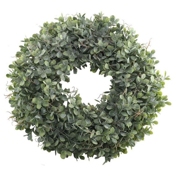 artificial green leaves wreath - 17.5 inch front door wreath shell grass boxwood for wall window party decor
artificial green leaves wreath - 17.5 inch front door wreath shell grass boxwood for wall window party decor