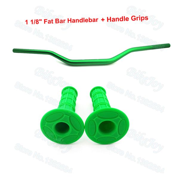 green 1 1/8'' 28mm fat bar handlebar throttle handle grips for pit dirt bike mini motocross atv quad motorcycle
green 1 1/8'' 28mm fat bar handlebar throttle handle grips for pit dirt bike mini motocross atv quad motorcycle
