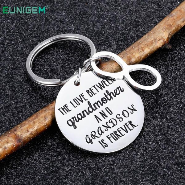mothers day gifts keychain gifts for grandma grandmother grandson for birthday anniversary parting bonding key ring, Silver
mothers day gifts keychain gifts for grandma grandmother grandson for birthday anniversary parting bonding key ring, Silver
