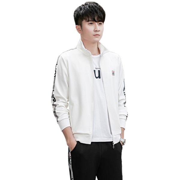 sports suits men 3 pieces sets 20-3362 spring fall new arrival joggers clothes sets men's long sleeve sports coats t shirt jogger pants, Gray
sports suits men 3 pieces sets 20-3362 spring fall new arrival joggers clothes sets men's long sleeve sports coats t shirt jogger pants, Gray