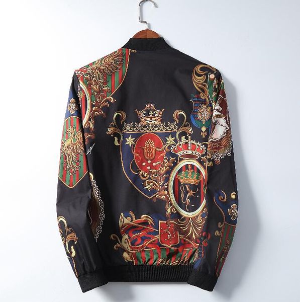 Dg new men jacket dolce brand gabbana men de igner jacket crown print ca ual fa hion cotton top motion coat, Black;brown
Dg new men jacket dolce brand gabbana men de igner jacket crown print ca ual fa hion cotton top motion coat, Black;brown