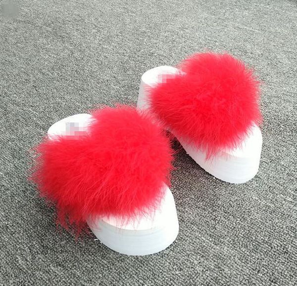 23 color fashion women slippers spring/ summer feather fur sandal shoes beach flip flops wedge slip on shoes woman ing, Black
23 color fashion women slippers spring/ summer feather fur sandal shoes beach flip flops wedge slip on shoes woman ing, Black
