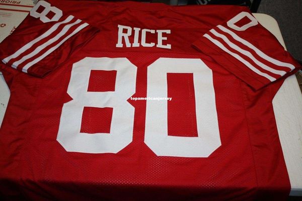 retro jerry rice #80 custom mitchell & ness jersey hof 2010 red stitching men's football jerseys rugby, Black;blue
retro jerry rice #80 custom mitchell & ness jersey hof 2010 red stitching men's football jerseys rugby, Black;blue