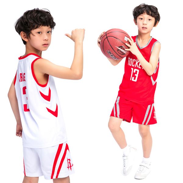 summer childrens t-shirts basketball jersey 13 tracksuits sports shorts for boys teenager cotton exercise sports casual training, White;black
summer childrens t-shirts basketball jersey 13 tracksuits sports shorts for boys teenager cotton exercise sports casual training, White;black