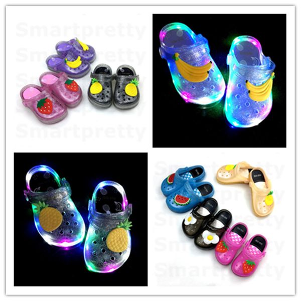 led slippers mini holes sandels beach shoes baby girls boys flashing light sandal cute princess shoes children luminous slippers dhl e31010, Black;grey
led slippers mini holes sandels beach shoes baby girls boys flashing light sandal cute princess shoes children luminous slippers dhl e31010, Black;grey