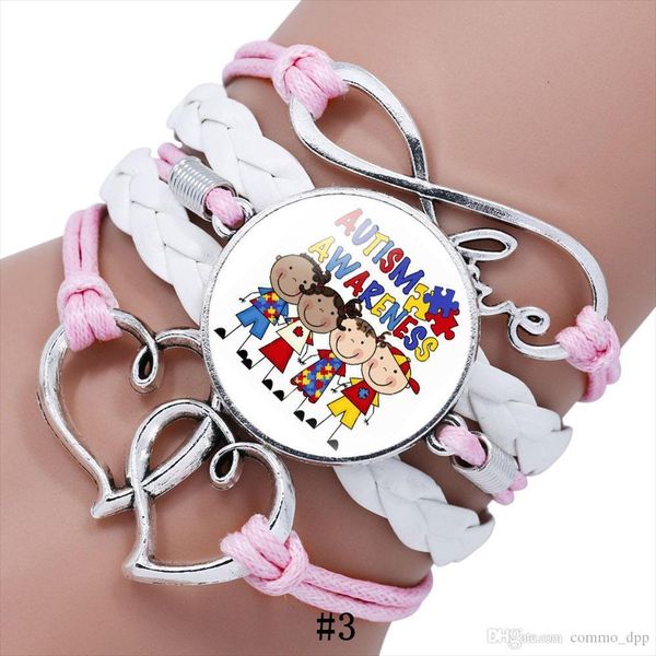 autism awareness mom care children bracelets for kid boys girls glass letter charm braided leather rope bangle fashion inspirational jewelry, Golden;silver
autism awareness mom care children bracelets for kid boys girls glass letter charm braided leather rope bangle fashion inspirational jewelry, Golden;silver