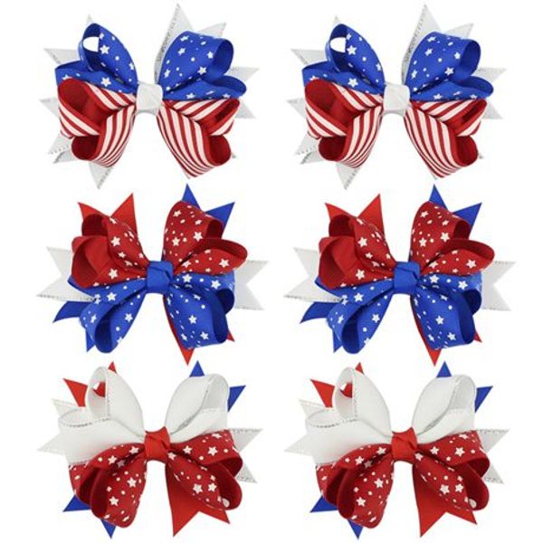 2020 independence day hair clips 4th of july girls cheer bows kids hair accessories baby jojo bows cute 4inch bowknot hair pins wholesale
2020 independence day hair clips 4th of july girls cheer bows kids hair accessories baby jojo bows cute 4inch bowknot hair pins wholesale