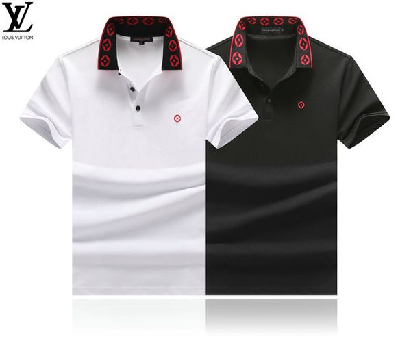 vl french brand short sleeved mens designer polo casual business polo fashion slim polo trend wild t-shirt sports t-shirt, White;black
vl french brand short sleeved mens designer polo casual business polo fashion slim polo trend wild t-shirt sports t-shirt, White;black