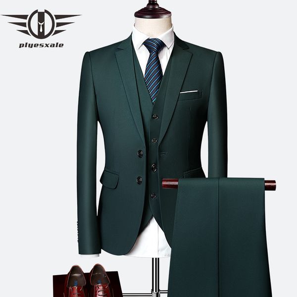 plyesxale 3 piece wedding suits for men slim fit men's suits formal burgundy green purple yellow red white man suit 5xl 6xl q63, White;black
plyesxale 3 piece wedding suits for men slim fit men's suits formal burgundy green purple yellow red white man suit 5xl 6xl q63, White;black