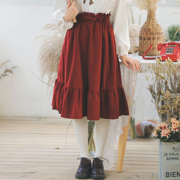 korean sweet style school girl elastic high waisted ruffle skirt for spring & autumn, Black
korean sweet style school girl elastic high waisted ruffle skirt for spring & autumn, Black