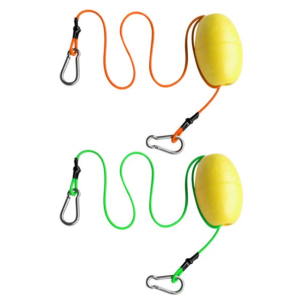 2pcs 29inch kayak drift anchor tow rope / tow line / throw line - yellow and green elastic leash
2pcs 29inch kayak drift anchor tow rope / tow line / throw line - yellow and green elastic leash