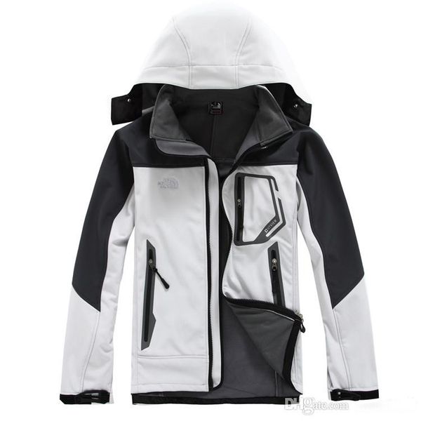 2019 classic nf brand men's oudoor hooded polartec softshell north jacket male sports windproof waterproof breathable winter face coats, Black
2019 classic nf brand men's oudoor hooded polartec softshell north jacket male sports windproof waterproof breathable winter face coats, Black