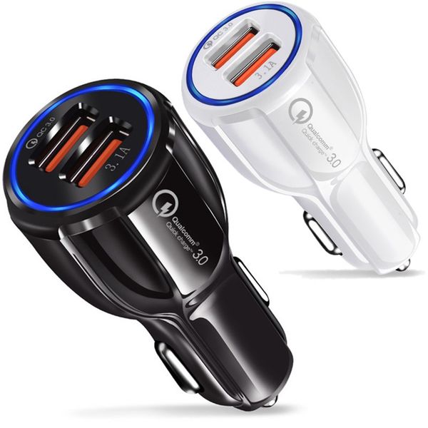 QC 3.0 Dual Usb Port Автомобильное зарядное устройство Высокоскоростная быстрая зарядка
QC 3.0 Dual Usb Port Автомобильное зарядное устройство Высокоскоростная быстрая зарядка
