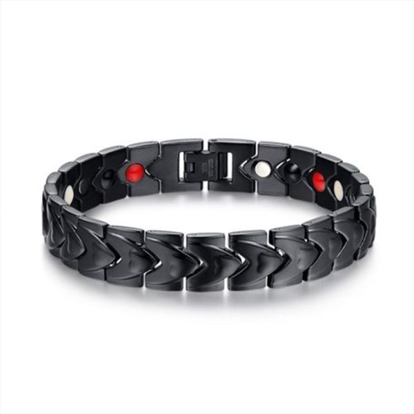 fashion europe healing black magnet bracelet for women power care titanium men's health bracelets promote sleep magnetic pulsera, Golden;silver
fashion europe healing black magnet bracelet for women power care titanium men's health bracelets promote sleep magnetic pulsera, Golden;silver