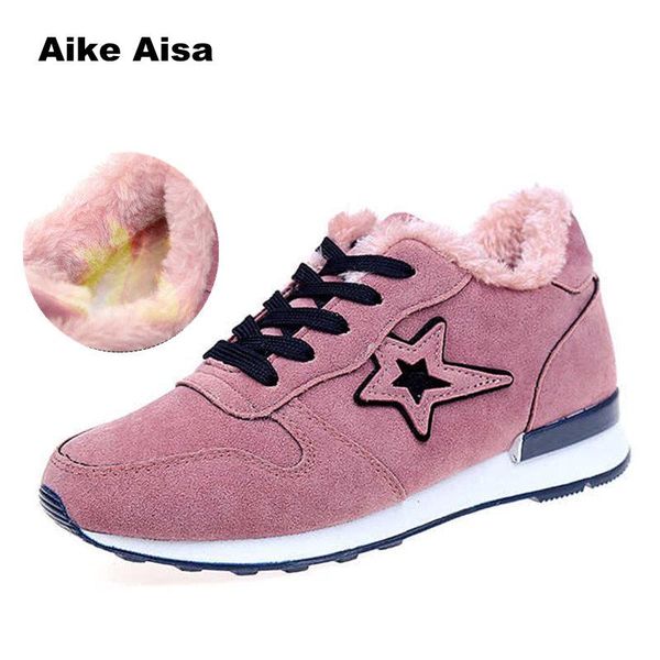new boots waterproof shoes woman warm rubber lace up ankle good quality women sneakers botas mujer high high boots, Black
new boots waterproof shoes woman warm rubber lace up ankle good quality women sneakers botas mujer high high boots, Black