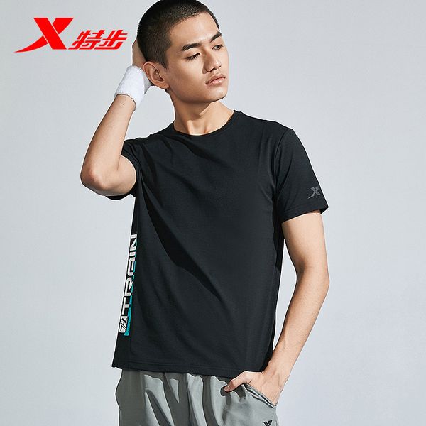 xtep men's short sleeve shirt work out round neck new men's t-shirt comfortable casual breathable t-shirt 880229010068, Black;blue
xtep men's short sleeve shirt work out round neck new men's t-shirt comfortable casual breathable t-shirt 880229010068, Black;blue