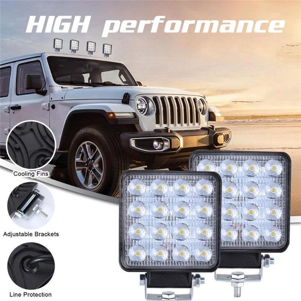 new led work light pods 4 inch 160w square spot beam offroad driving light bar used on any vehicles
new led work light pods 4 inch 160w square spot beam offroad driving light bar used on any vehicles