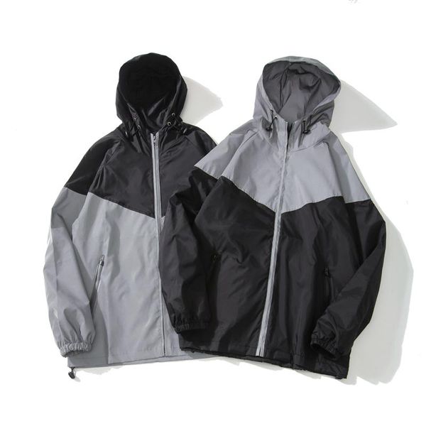 men patchwork reflective night windbreaker bomber hooded jackets streetwear skateboard casual hoodies zipper jacket coat size m-2xl, Black;brown
men patchwork reflective night windbreaker bomber hooded jackets streetwear skateboard casual hoodies zipper jacket coat size m-2xl, Black;brown