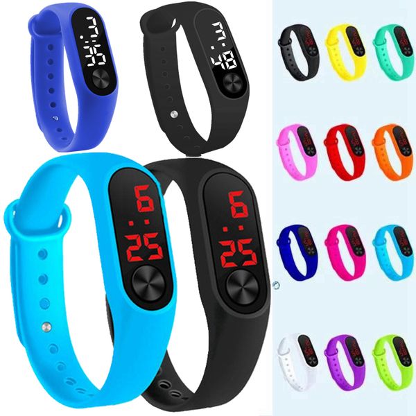 fashion boys girls kids children students sport digital led watches mens womens outdoor plastic band gift promotional wristwatches, Slivery;brown
fashion boys girls kids children students sport digital led watches mens womens outdoor plastic band gift promotional wristwatches, Slivery;brown
