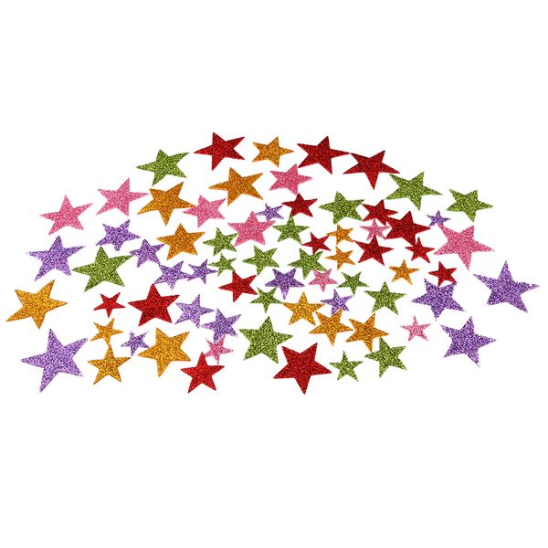1 pack colorful self adhesive star shaped foam glitter stickers scrapbooking for kid craft
1 pack colorful self adhesive star shaped foam glitter stickers scrapbooking for kid craft
