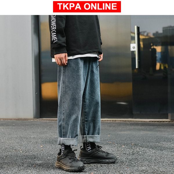men blue jeans streetwear hip hop jeans 2020 mens korean fashions harem pants casual women denim pants straight
men blue jeans streetwear hip hop jeans 2020 mens korean fashions harem pants casual women denim pants straight