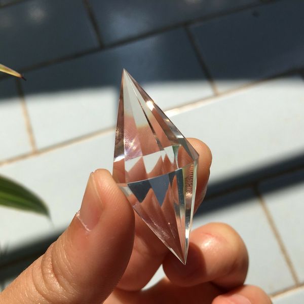 12sided natural clear double terminated vogel inspired crystal wand point healing,love gifts, lucky gems, home accessories,crystal therapy, Black
12sided natural clear double terminated vogel inspired crystal wand point healing,love gifts, lucky gems, home accessories,crystal therapy, Black
