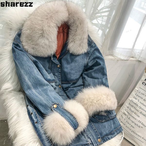 sharezz winter down jacket coat female jeans chaqueta mujer korean fur collar women's puffer parka women clothes 2020 new, Black
sharezz winter down jacket coat female jeans chaqueta mujer korean fur collar women's puffer parka women clothes 2020 new, Black
