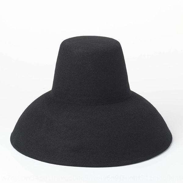 high-drooping eaves wool stage show concave wool felt hat style felt hat, Blue;gray
high-drooping eaves wool stage show concave wool felt hat style felt hat, Blue;gray